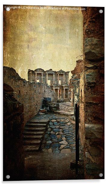 Ephesus  Acrylic by LIZ Alderdice