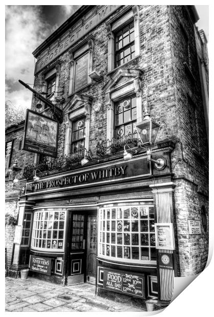 The Prospect of Whitby Pub London  Print by David Pyatt