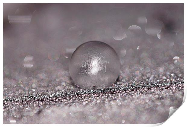  Frozen Bubble  Print by Lady Debra Bowers L.R.P.S