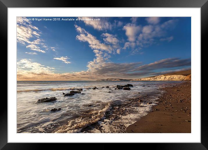 Compton Framed Mounted Print by Wight Landscapes