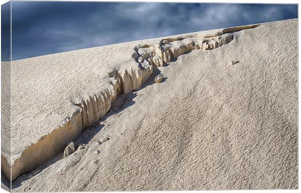 White Sands Canvas Print by Mary Lane