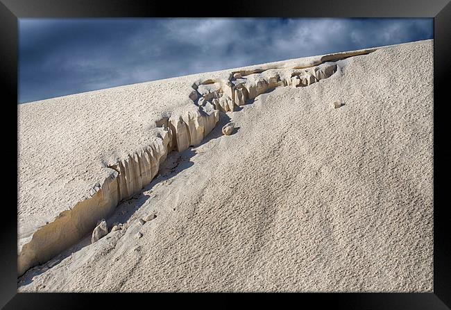 White Sands Framed Print by Mary Lane