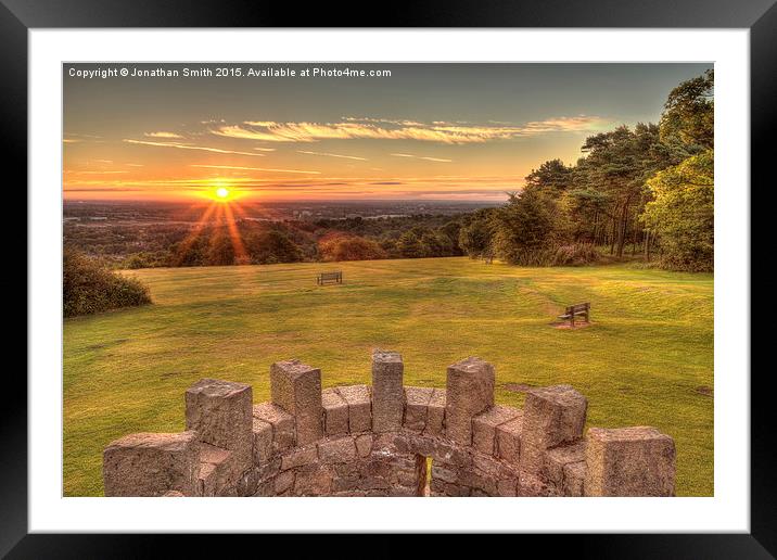 The Lickey Hills - Birmingham / Worcestershire  Framed Mounted Print by Jonathan Smith