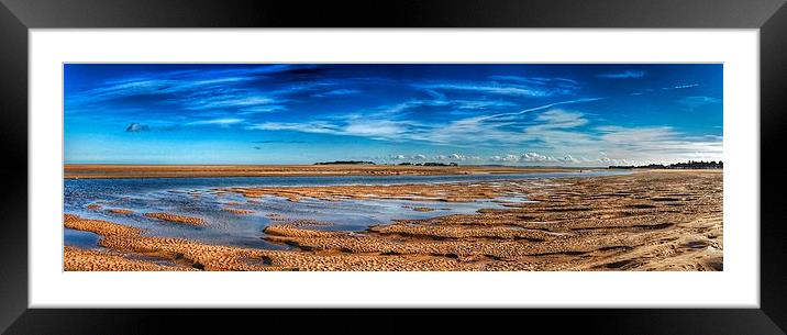 Wells-Next-The-Sea Norfolk Framed Mounted Print by Simon Tuck