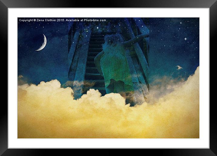 Stairway to Heaven Framed Mounted Print by Zena Clothier