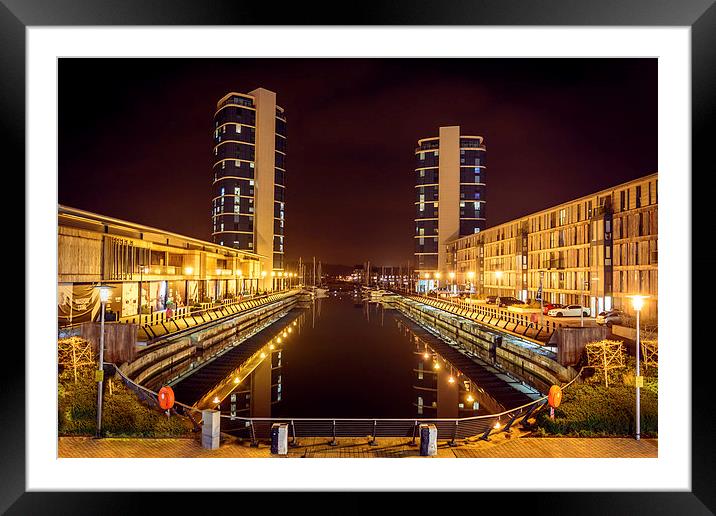 Dockside Framed Mounted Print by natssnapz photography