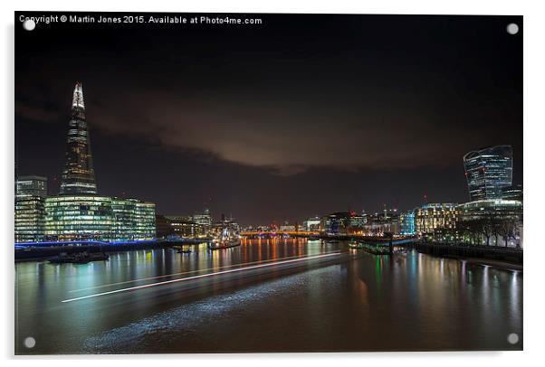 London Sky Line Acrylic by K7 Photography