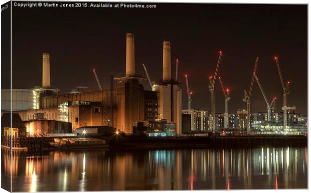 Battersea - A London Icon Canvas Print by K7 Photography