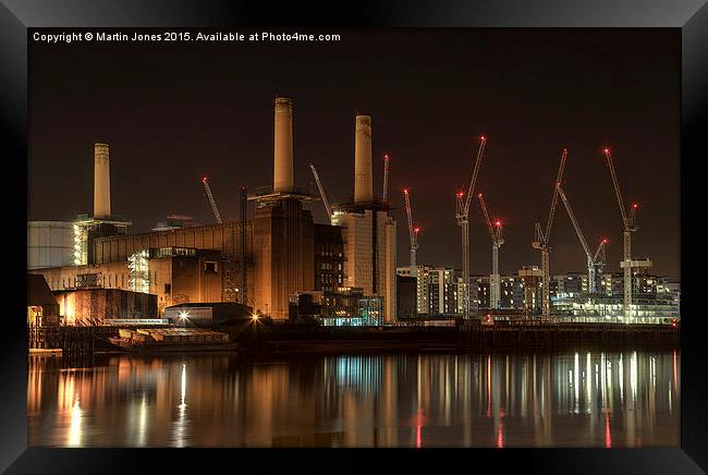 Battersea - A London Icon Framed Print by K7 Photography