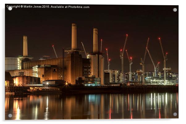Battersea - A London Icon Acrylic by K7 Photography