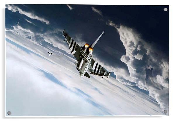 Eurofighter Typhoon Games Acrylic by J Biggadike