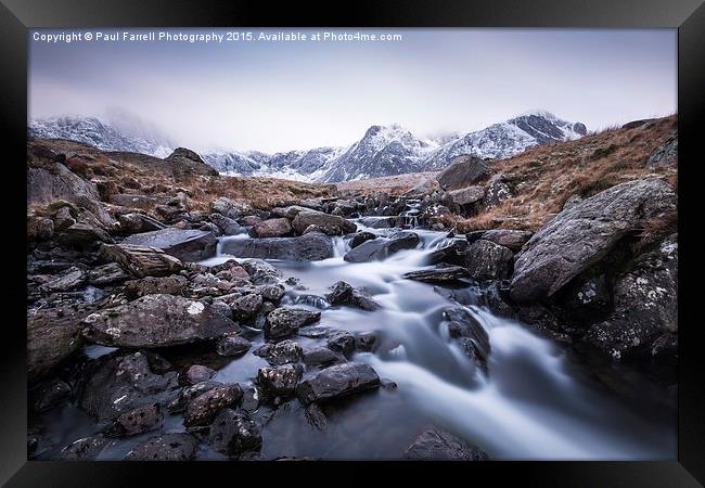 Tryfan, Snowdonia Framed Print by Paul Farrell Photography