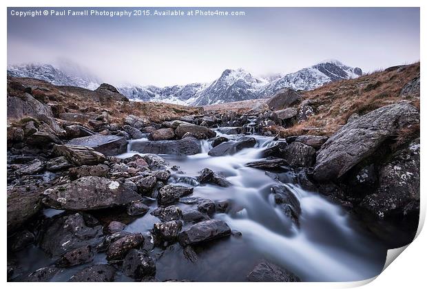  Tryfan, Snowdonia Print by Paul Farrell Photography