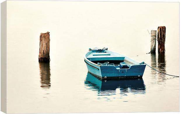  Boat Canvas Print by Guido Parmiggiani