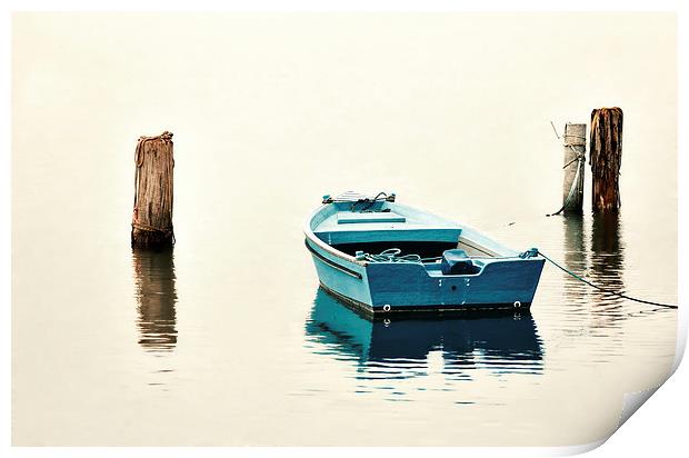  Boat Print by Guido Parmiggiani