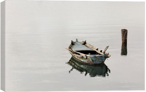 Boat  Canvas Print by Guido Parmiggiani