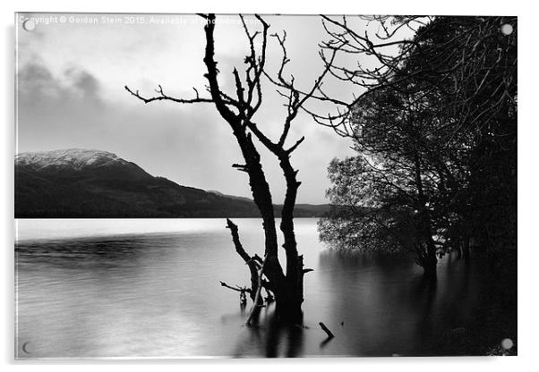  Loch Rannoch at Dusk Acrylic by Gordon Stein