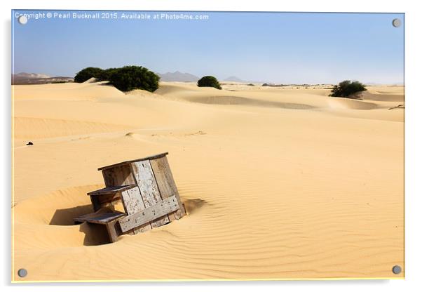 Desert Sands Acrylic by Pearl Bucknall