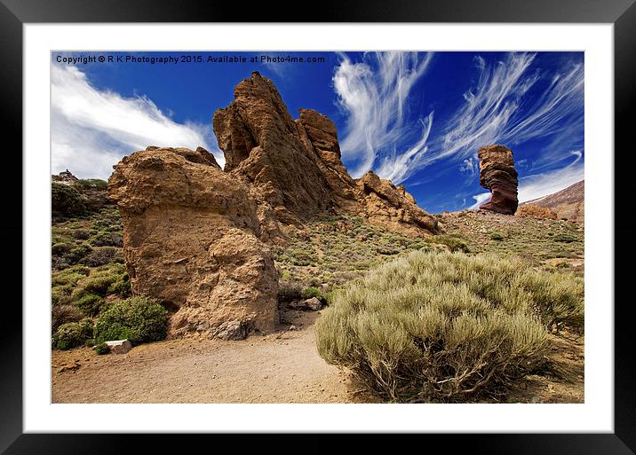   Tenerife Framed Mounted Print by R K Photography