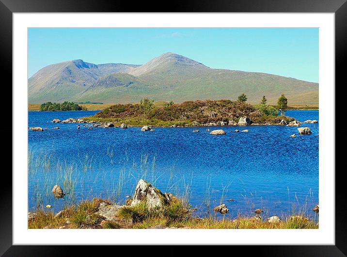 highland landscape       Framed Mounted Print by dale rys (LP)