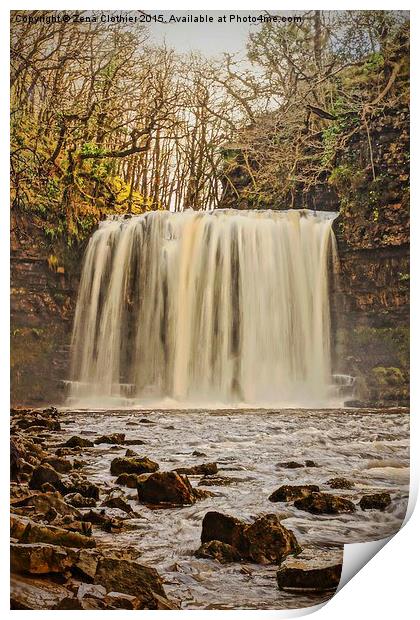  Waterfall HD Print by Zena Clothier