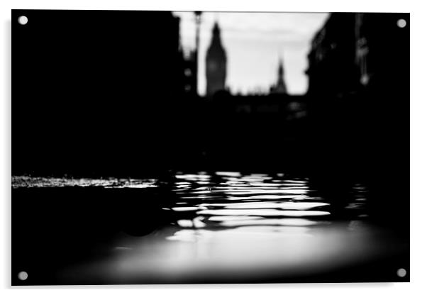  London calm Acrylic by Paul Sharp