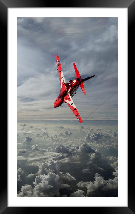 The Red Arrow  Framed Mounted Print by J Biggadike