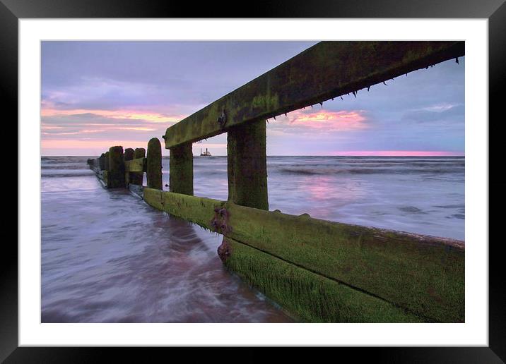  Sunset Waters Framed Mounted Print by Gary Kenyon