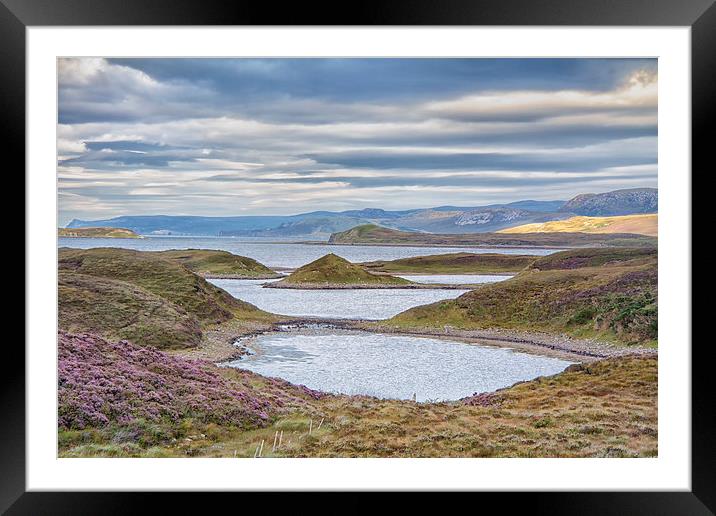 Loch Eriboll. Framed Mounted Print by Mark Godden