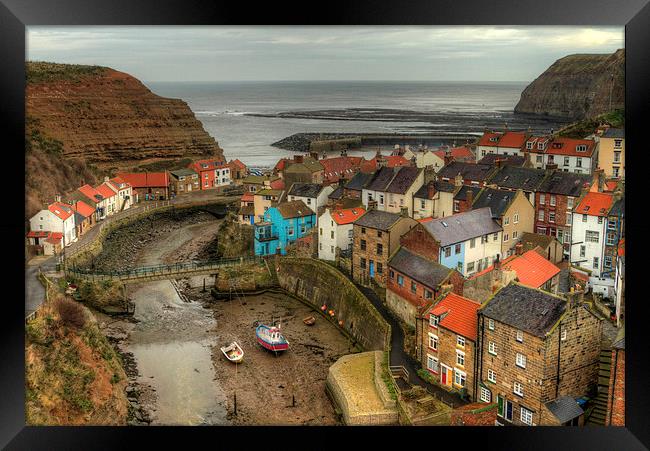 Staithes Framed Print by Kev Alderson