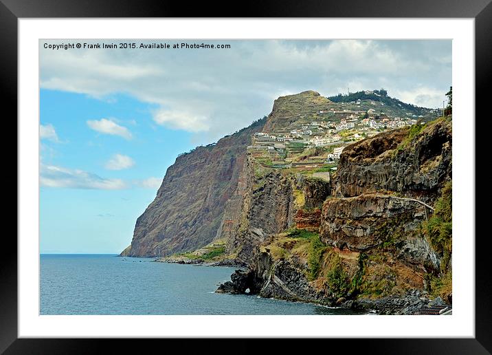 The Atlantic island of Madiera Framed Mounted Print by Frank Irwin