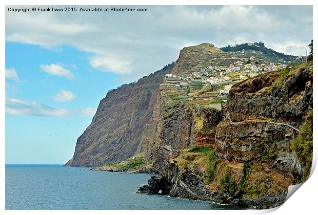 The Atlantic island of Madiera Print by Frank Irwin