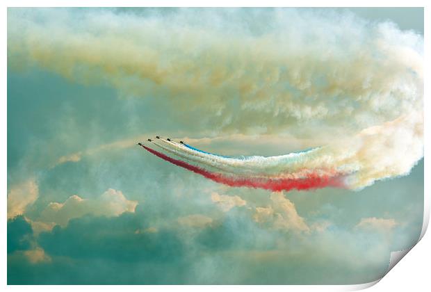  Red Arrows Print by Jason Green