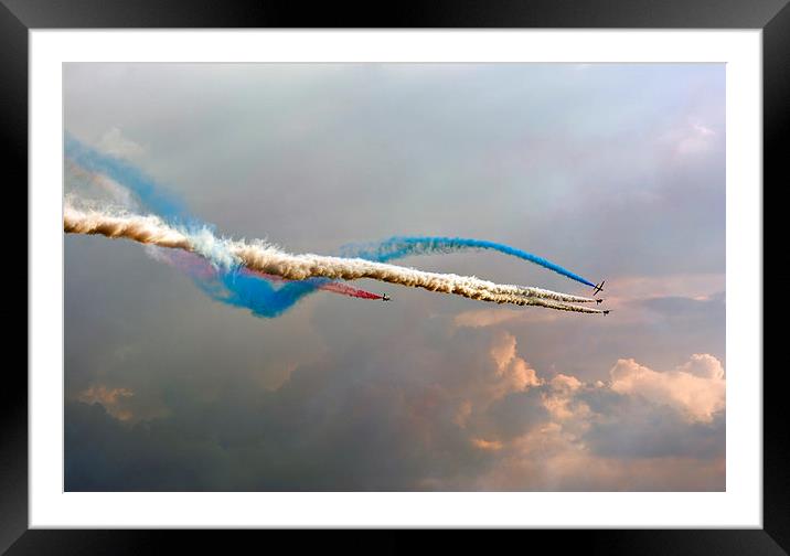   Red Arrows Framed Mounted Print by Jason Green