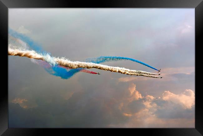   Red Arrows Framed Print by Jason Green