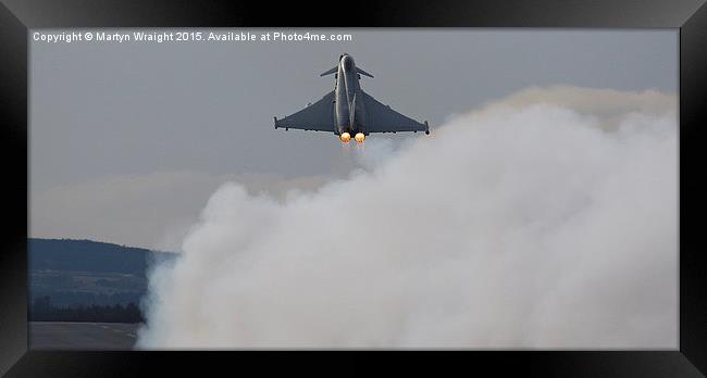  Clear the runway. Framed Print by Martyn Wraight