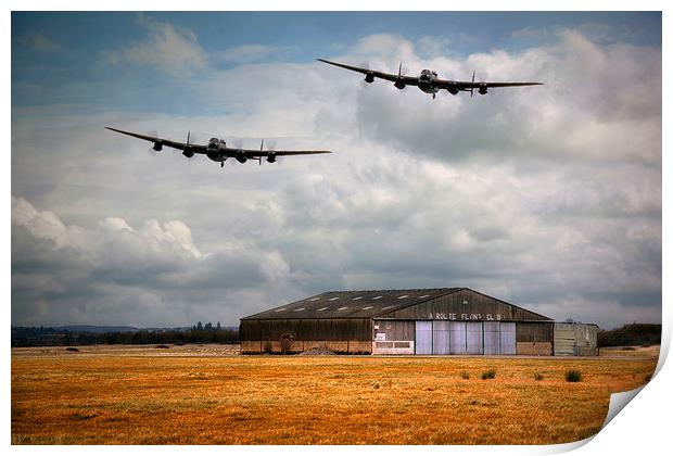  Lancaster Bomber  Print by Jason Green