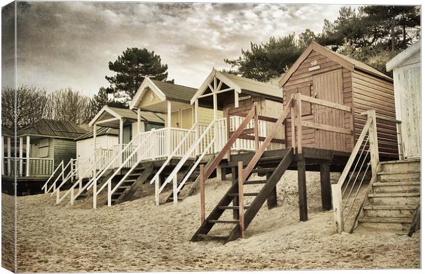  Beach Huts Wells Next to Sea Canvas Print by Paul Holman Photography