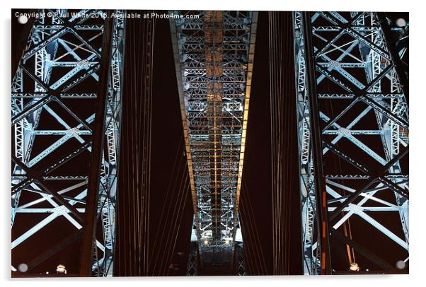 Transporter Bridge Acrylic by Paul White