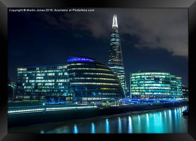 City Hall and the Shard  Framed Print by K7 Photography