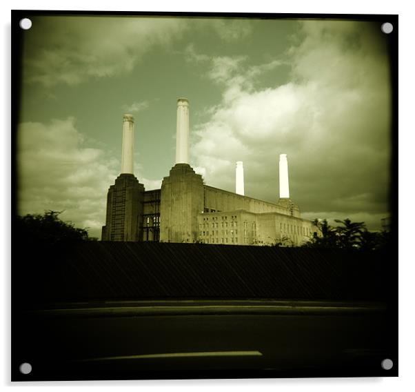Battersea Power Station Acrylic by Duncan Snow