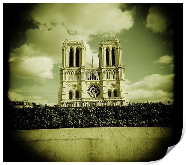 Notre Dame Paris Print by Duncan Snow