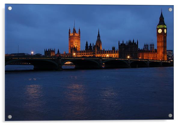 Big Ben 10 Acrylic by Iain McGillivray