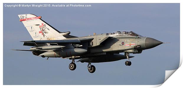 RAF 41 Sqn GR4 Tornado Print by Martyn Wraight