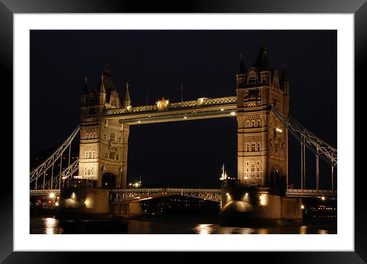 Tower Bridge Framed Mounted Print by Iain McGillivray