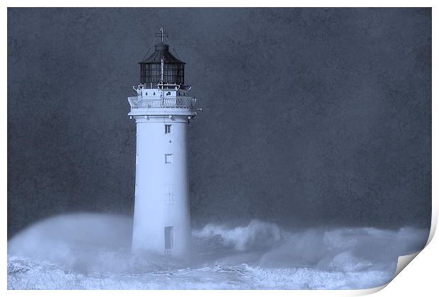  The Lighthouse Print by Colin Askew