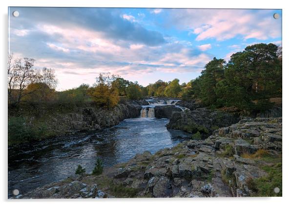 Low Force waterfall  Acrylic by Greg Marshall