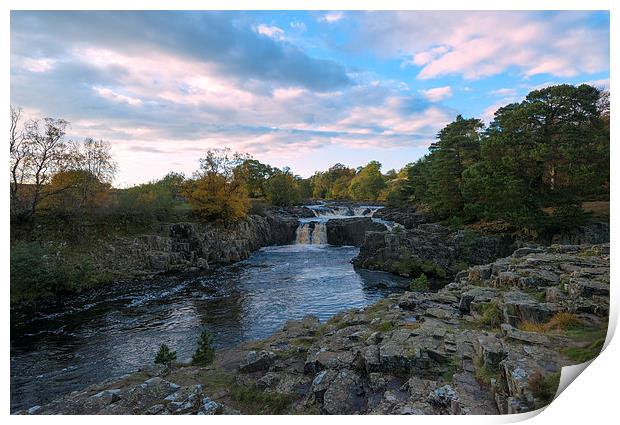 Low Force waterfall  Print by Greg Marshall