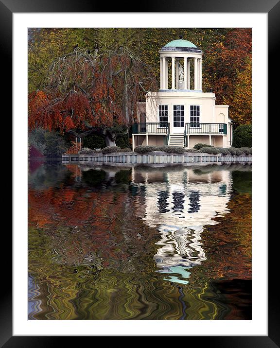  Temple Island Henley-on-Thames Framed Mounted Print by Tony Bates