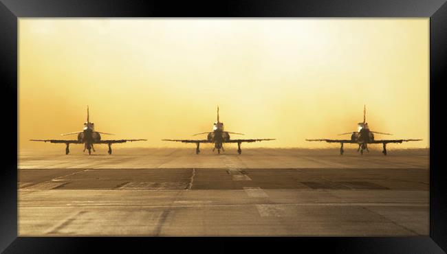 Ready For Takeoff Framed Print by Matt Durrance
